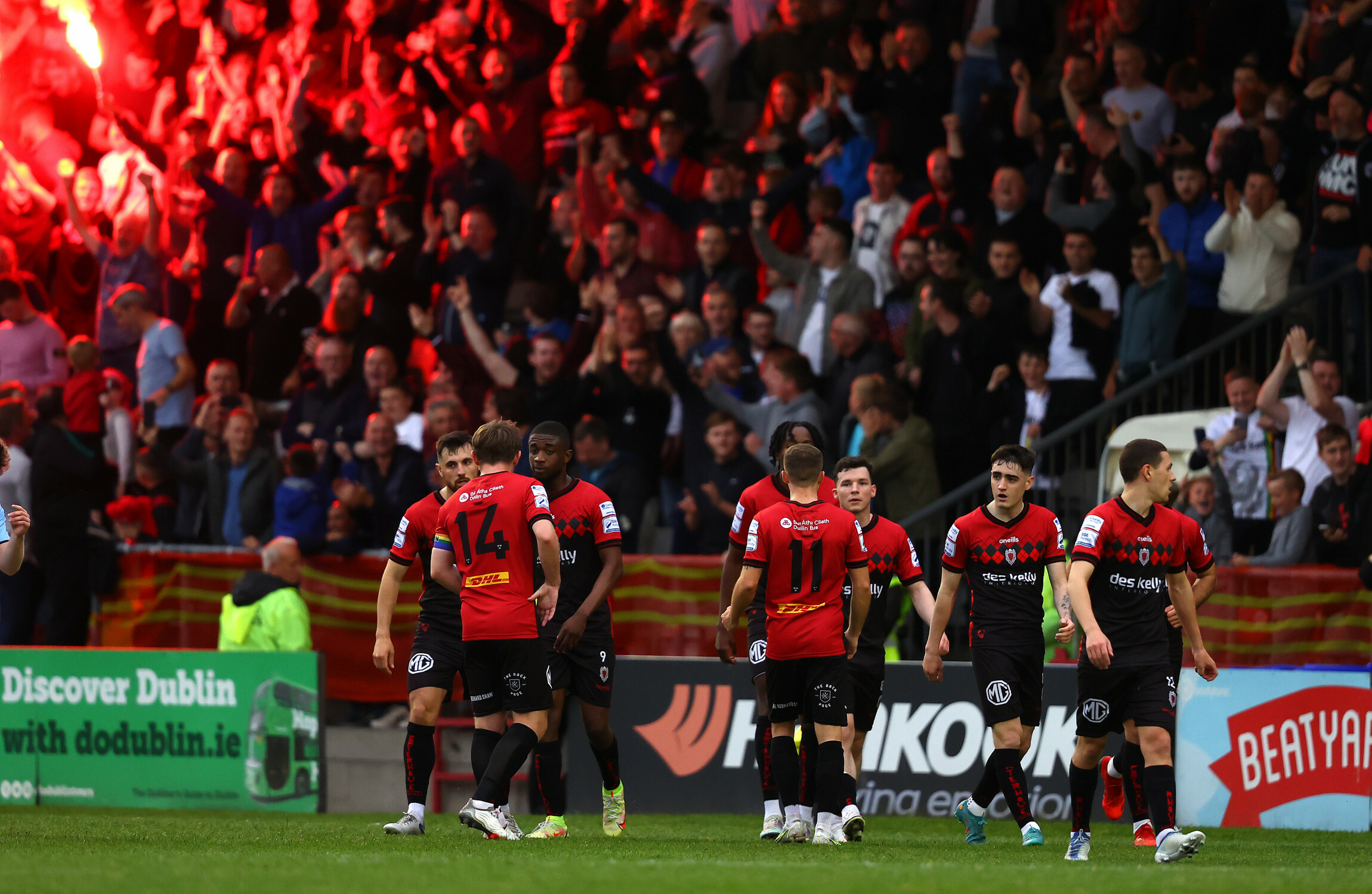Devoy's the boy as 10-man Bohs dig in for three points in North Dublin derby - Vimarsana News