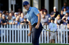 McIlroy holds nerve after disastrous third to stay within a shot of US Open lead