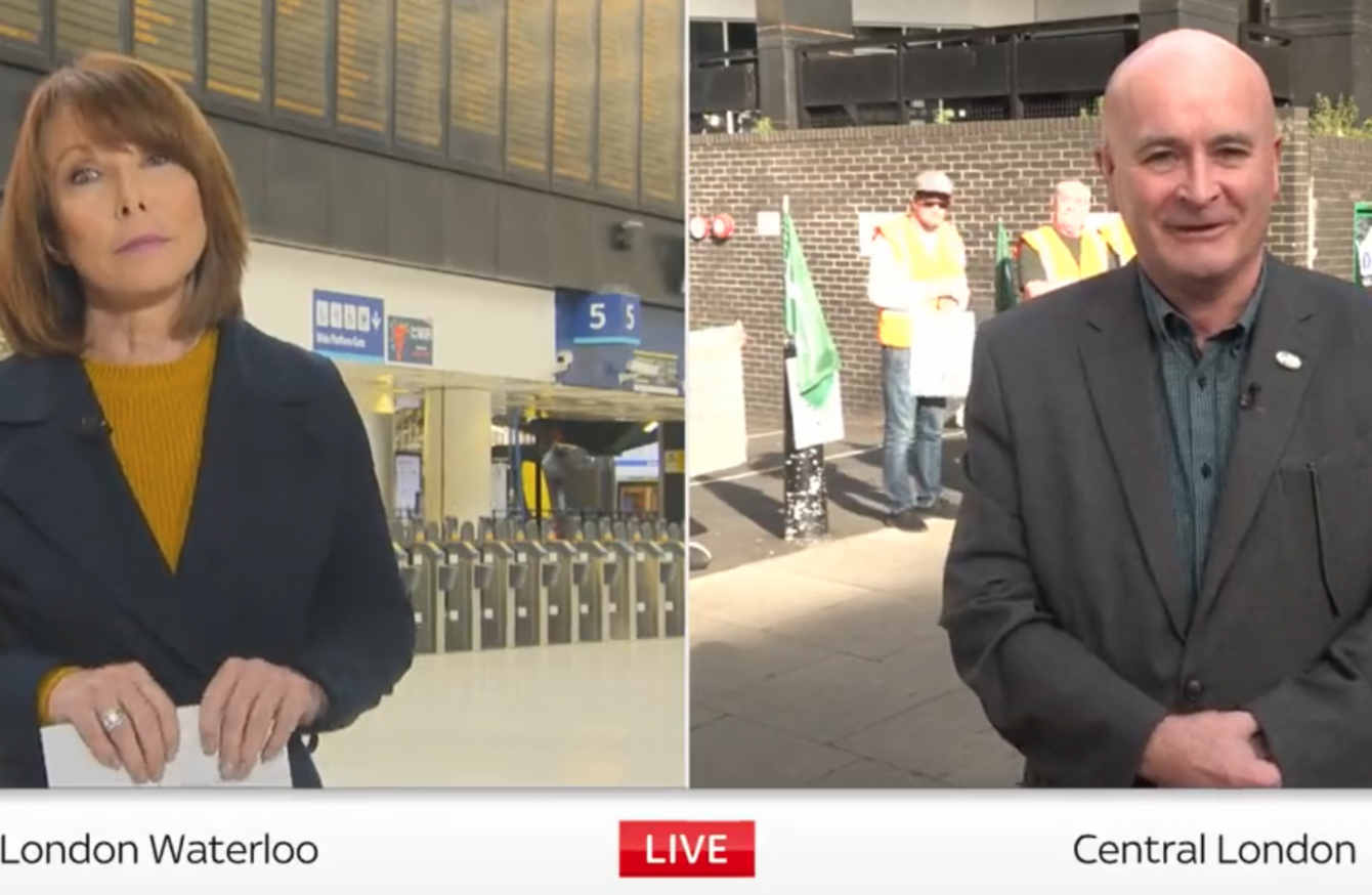 Profile The UK rail union boss with Irish roots who’s crushing interviews and citing Connolly