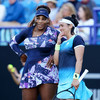 Serena Williams’ Eastbourne doubles run cut short