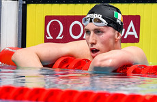 Daniel Wiffen becomes first Irish swimmer to break 15-minute barrier in 1500m freestyle