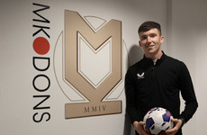 Ireland U21 midfielder Grant joins MK Dons