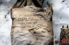 Diplomatic mailbag discovered after four decades on ice