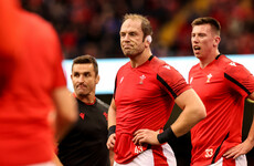 Wales captain Jones on bench for first Springboks Test