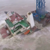 Dozens of crew in danger as ship sinks in storm off Hong Kong