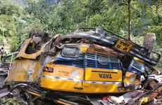 16 people killed after bus falls into deep gorge in Northern India