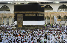 Thousands gather in Mecca for biggest hajj pilgrimage since Covid-19 pandemic