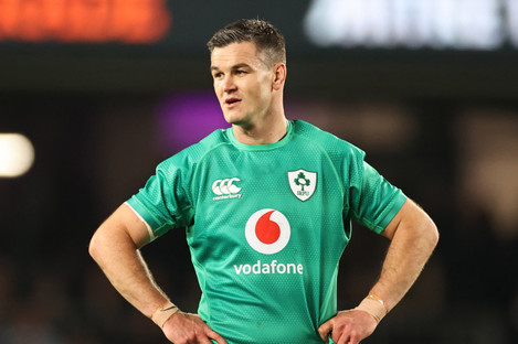 Johnny Sexton captains Ireland again on Saturday.