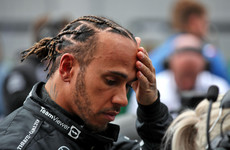 Lewis Hamilton says it is ‘mind-blowing’ that people cheered his 140mph crash