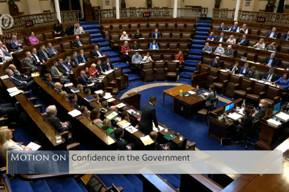 Government expected to defeat Sinn Féin's no-confidence vote this evening - Vimarsana News