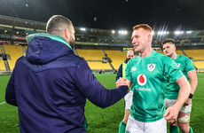 Ciarán Frawley's promising showing at 10 bodes well for Ireland's options