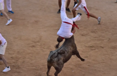 Spain’s running of the bulls: Six hurt but no gorings in Pamplona