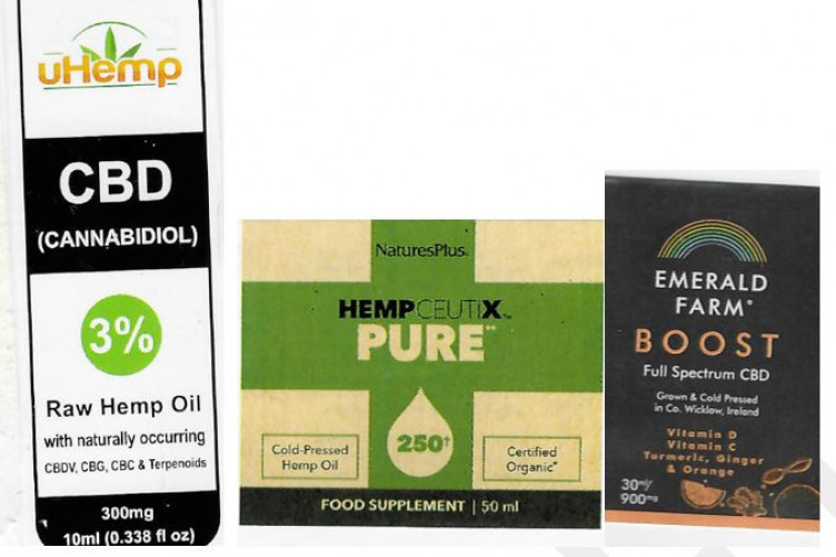 Three CBD and hemp oil products recalled over 'unsafe' levels of THC