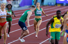 Ireland finish eighth in 4x400m World Championship final