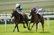 Magical Lagoon holds on to land Irish Oaks for Jessica Harrington