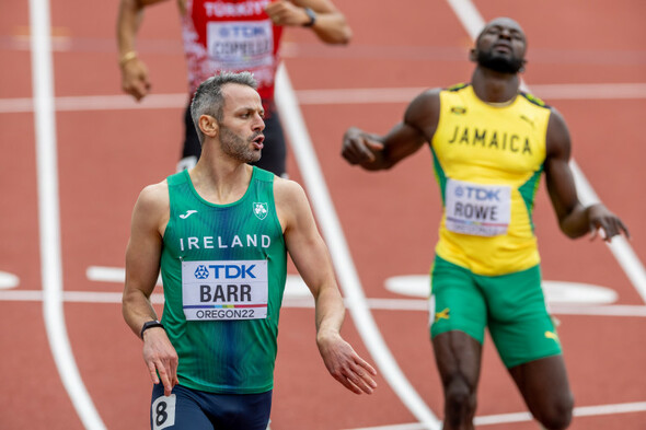 Thomas Barr advances to semi-finals of 400m hurdles in Oregon - Vimarsana News