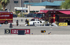 Four dead after two small planes crash midair at Las Vegas airport