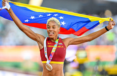 Rojas leads familiar cast to world golds in Oregon