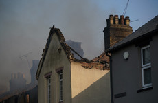Number of casualties and houses destroyed in fires across London unknown