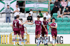 Drogheda strike late to snatch point at Shamrock Rovers