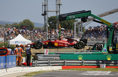 Frustration of Charles Leclerc's French Grand Prix crash captured on team radio