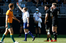 Rugby Championship to continue 20-minute red card trial
