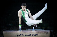 Rhys McClenaghan sets the score to beat in pommel horse qualifying