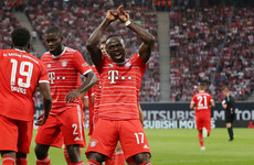 Sadio Mane opens Bayern account in Super Cup triumph