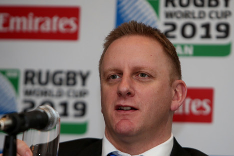 World Rugby CEO Alan Gilpin.