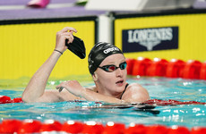 Hill qualifies for backstroke final, McClements sixth in butterfly final