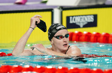 Hill qualifies for backstroke final, McClements sixth in butterfly final