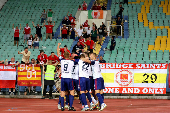 Joyous scenes for St Pat's after 'one of the best results' from an Irish club in Europe - Vimarsana News