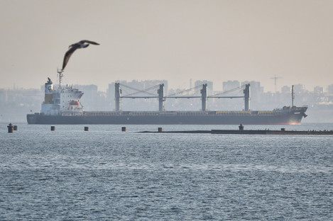 The Navistar ship leaving Odesa today and heading for Ireland.