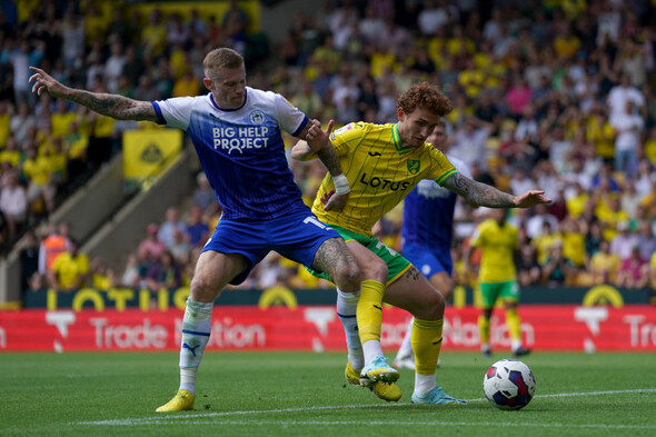 Relegated Norwich frustrated by promoted Wigan as James McClean hits target - Vimarsana News