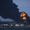 17 missing and 121 injured after lighting strike causes fire at Cuban oil depot