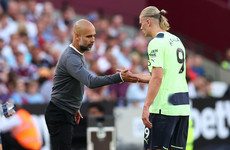 'Incredible' Haaland has silenced his early doubters, claims City boss Guardiola