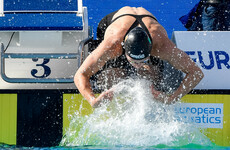 McSharry third fastest and safely through to breaststroke final in Rome