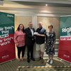 Siptu presents Mick Lynch with €20,000 donation in 'solidarity' with striking UK rail workers