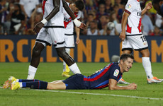 New-look Barca frustrated by Rayo in season opener