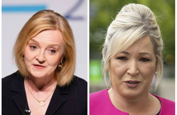 Liz Truss says Sinn Féin is 'trying to drive a wedge between Northern Ireland and Great Britain' - TheJournal.ie