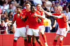 Forest celebrate first home Premier League game in 23 years with win over West Ham