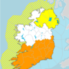 Status Orange thunderstorm warning for most of the country today as heatwave breaks