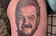 'An honour bestowed': Marty Whelan chats to the man who'll have him on his leg forever