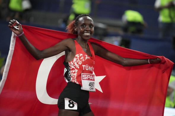 Turkey's Kenyan-born Can wins second European 10,000m title - Vimarsana News