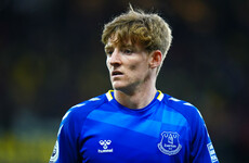 'Fingers crossed he will be our player for the season' - Coleman hopeful Everton can keep Gordon