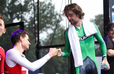 'Super happy' Ben Healy finishes sixth in time trial at European Championships