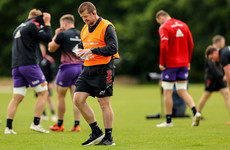 New Munster signing Frisch joins full training as Kilcoyne and Coombes return