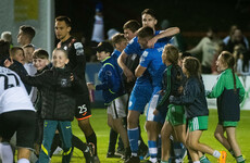 Finn Harps lose manager and talisman to red cards but edge five-goal thriller to move off bottom