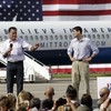 Mitt Romney uses U2's old tour plane to campaign for US presidency