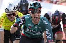 Ireland's Sam Bennett wins stage two of Vuelta